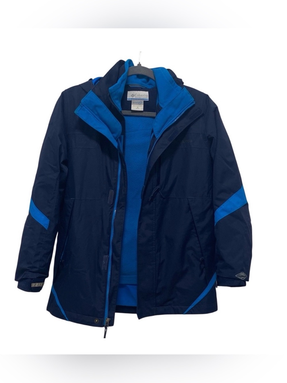 Columbia OmniTech Interchangeable 3 in 1 Convertible Jacket - Boy’s Med- EC